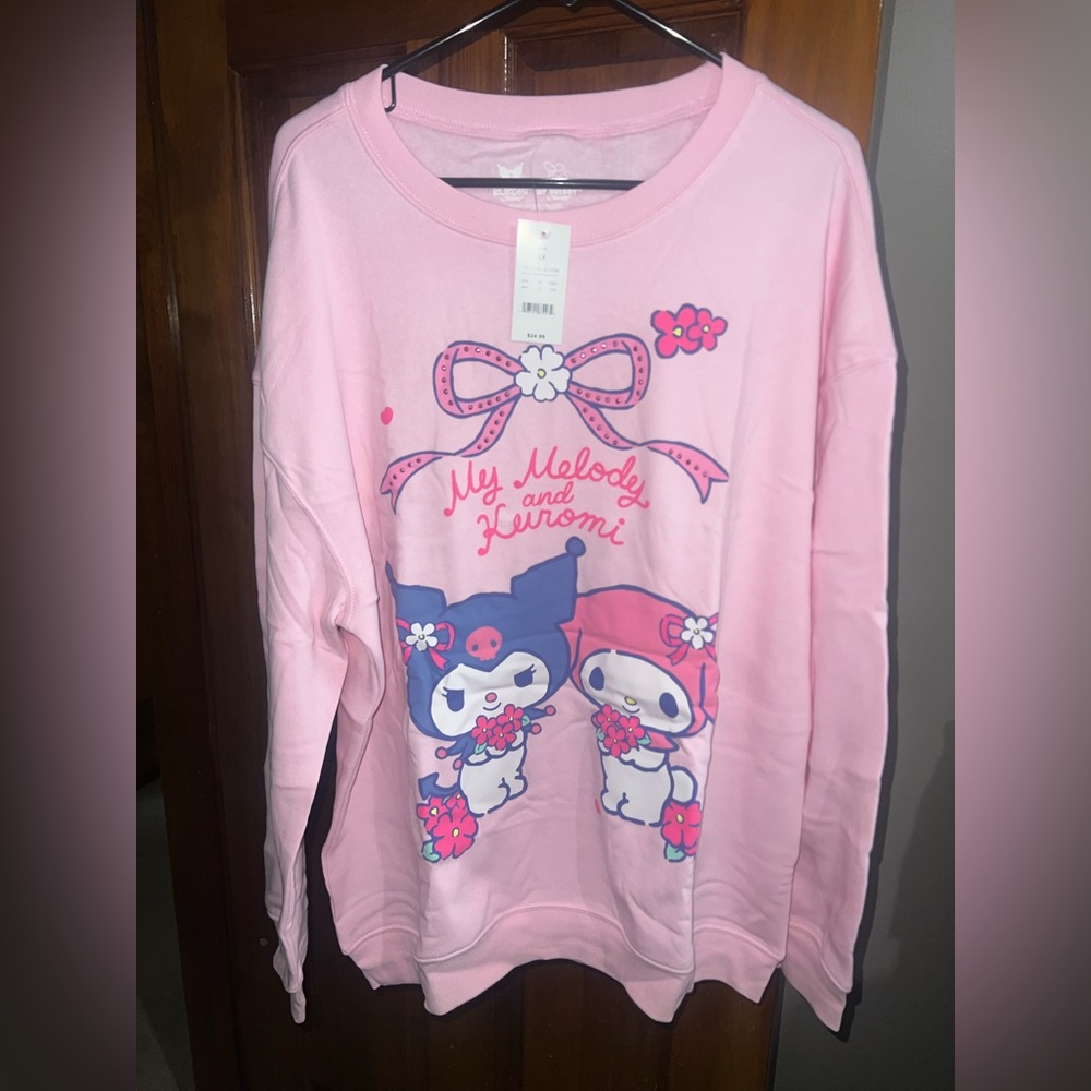 My Melody and Kuromi Pink Kids Shirt